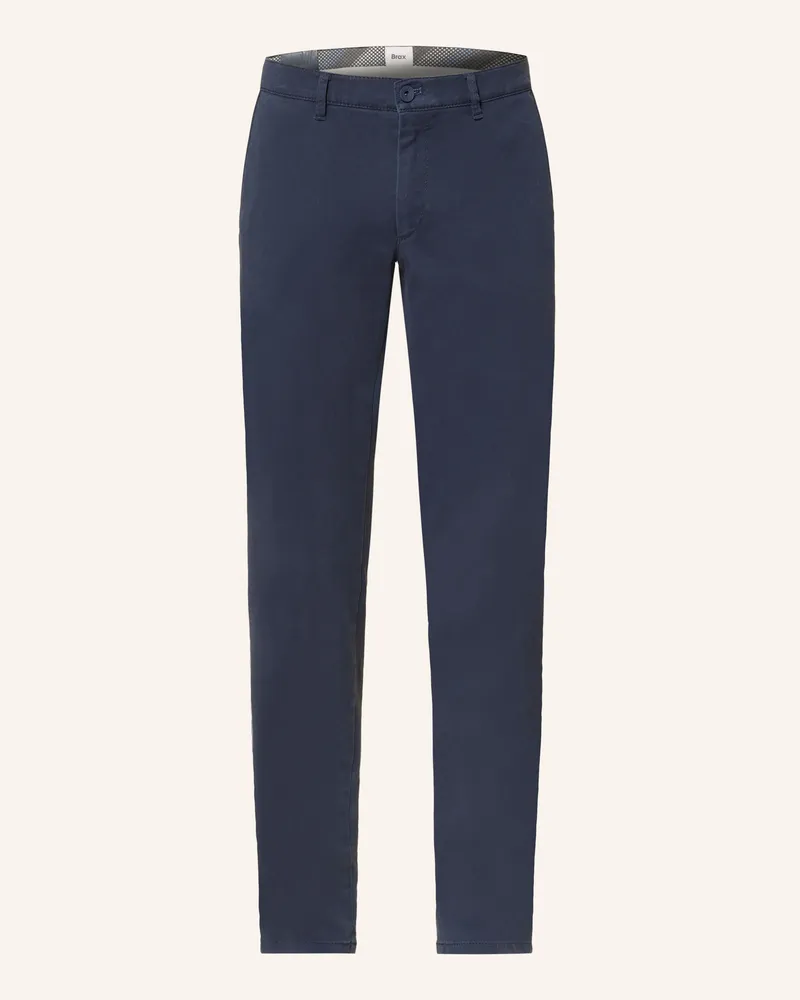 Brax Chino Silvio Dx Slim Fit blau Dunkelblau