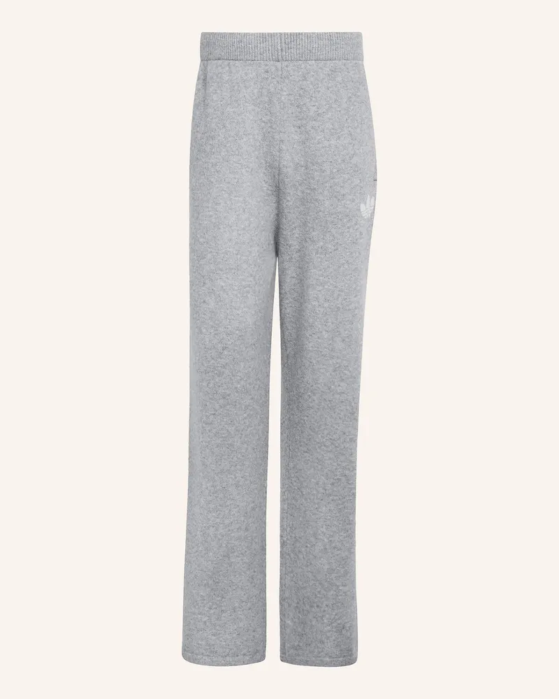 adidas Strickhose grau Grau