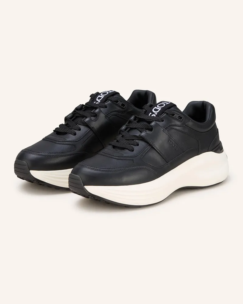 TOD'S Sneaker schwarz Schwarz