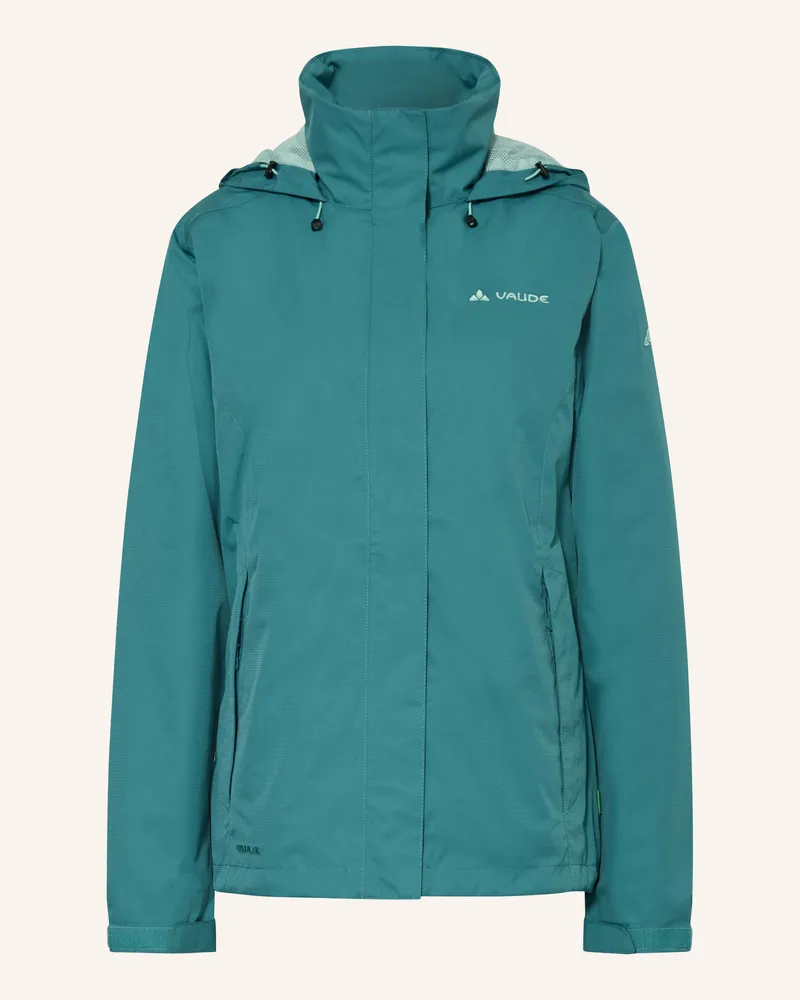Vaude Regenjacke Escape Light blau Türkis