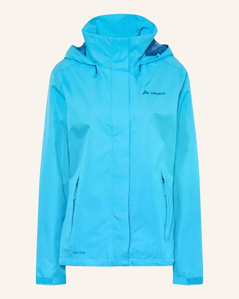 Vaude Regenjacke Escape Light blau Türkis