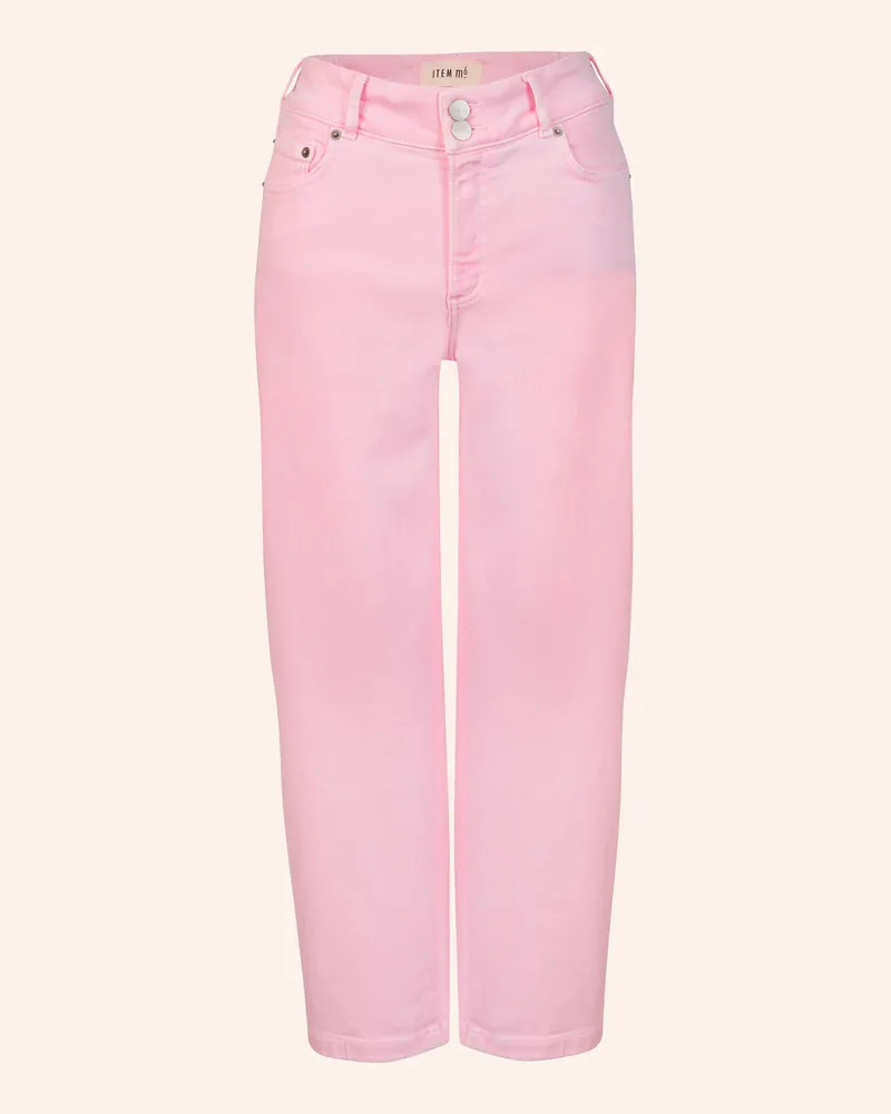 ITEM m6 7/8-Jeans CROPPED HIGH RISE DENIM Creme