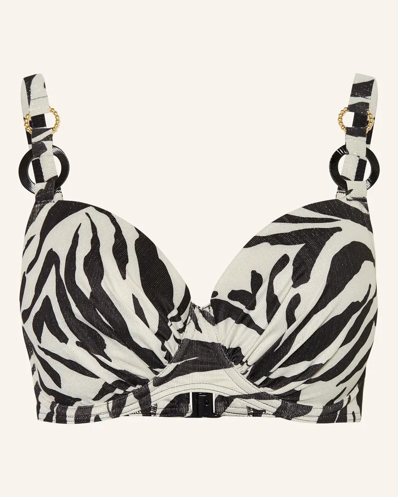 PrimaDonna Bügel-Bikini-Top DALICE mit Glitzergarn Schwarz