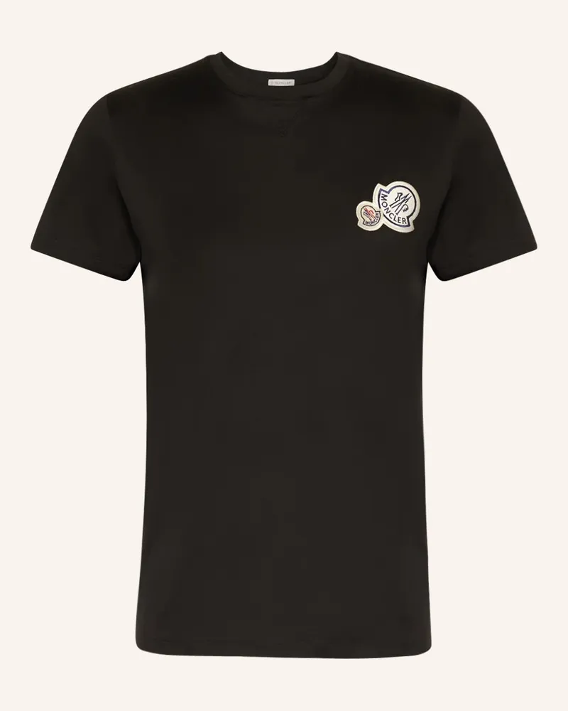 Moncler T-Shirt Schwarz