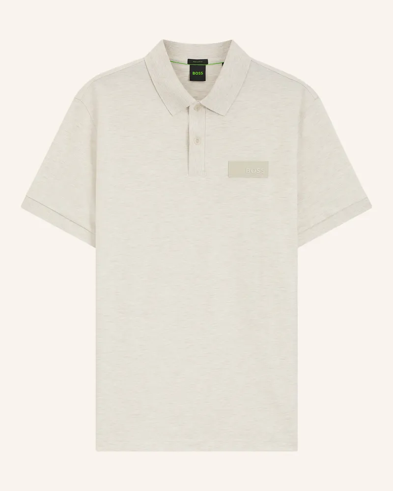 HUGO BOSS Polo Paddy Structure Regular Fit weiss Weiss