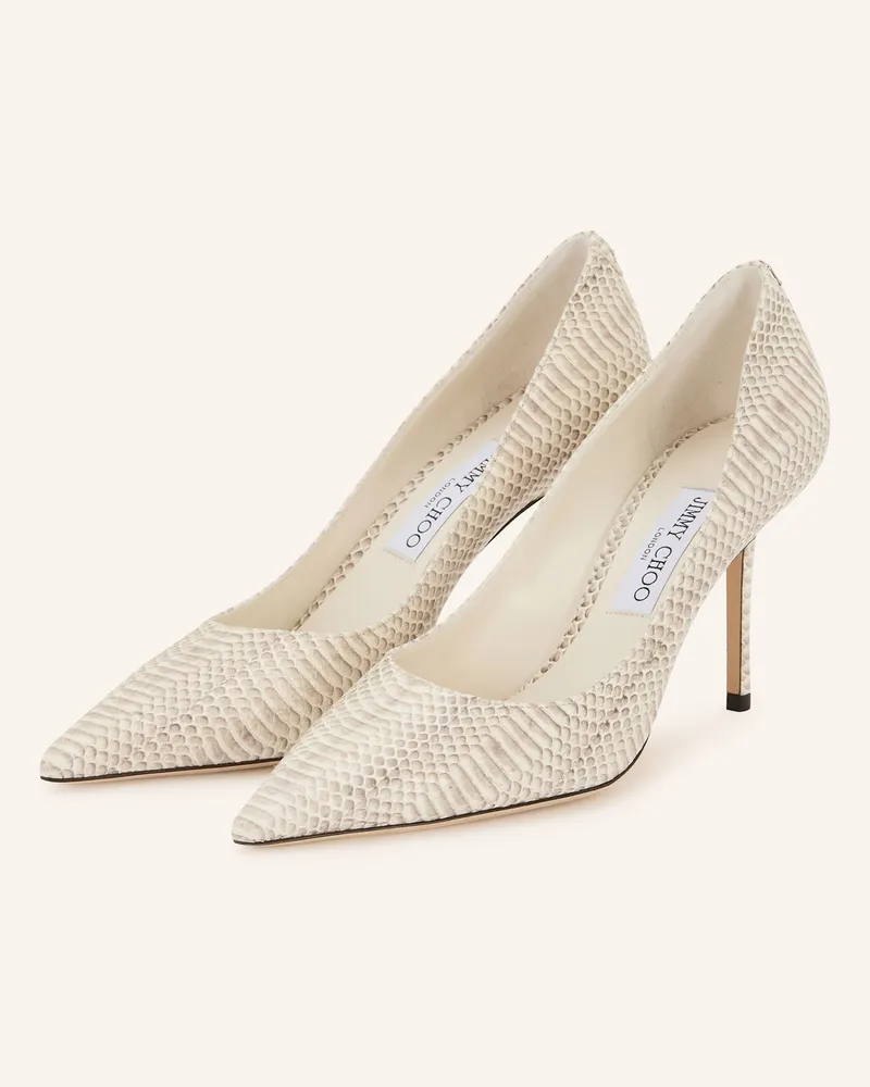 Jimmy Choo Pumps LOVE 85 Ecru