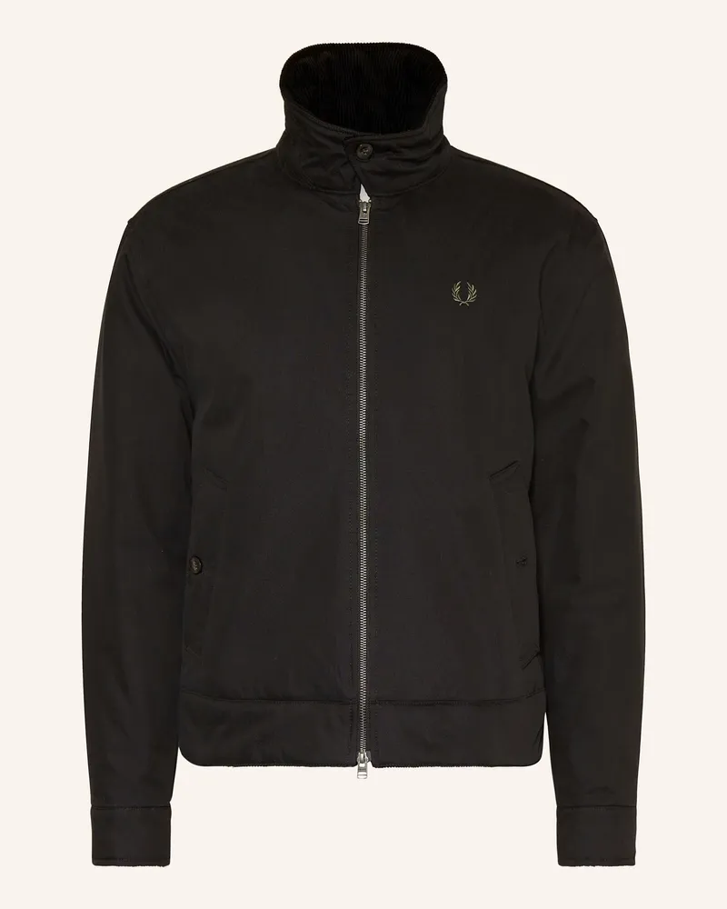 Fred Perry Jacke Schwarz