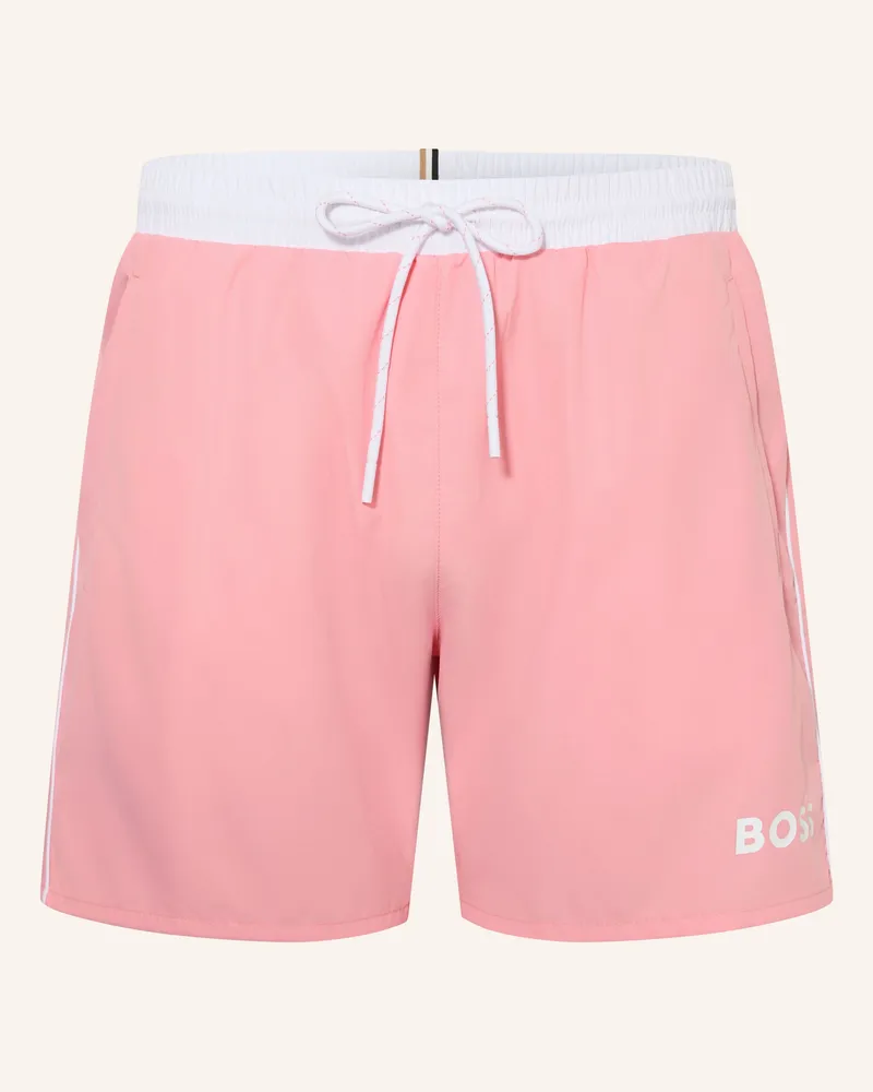 HUGO BOSS Badeshorts Starfish rosa Rosa