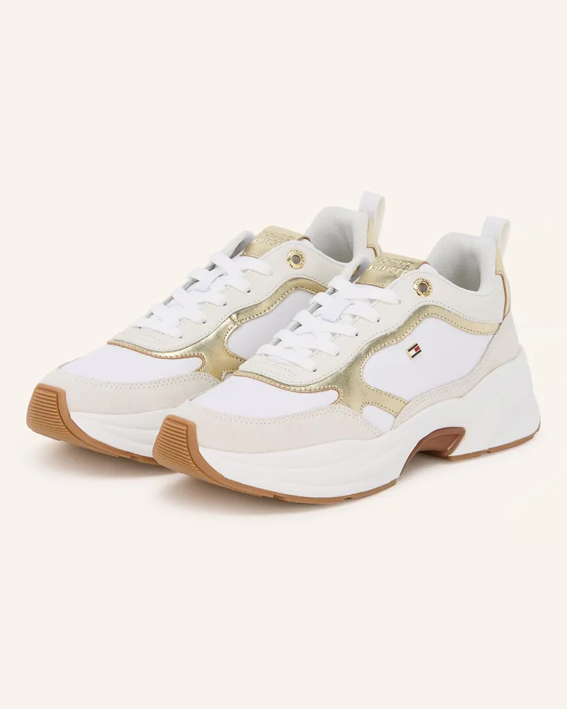 Tommy Hilfiger Sneaker gold Weiss