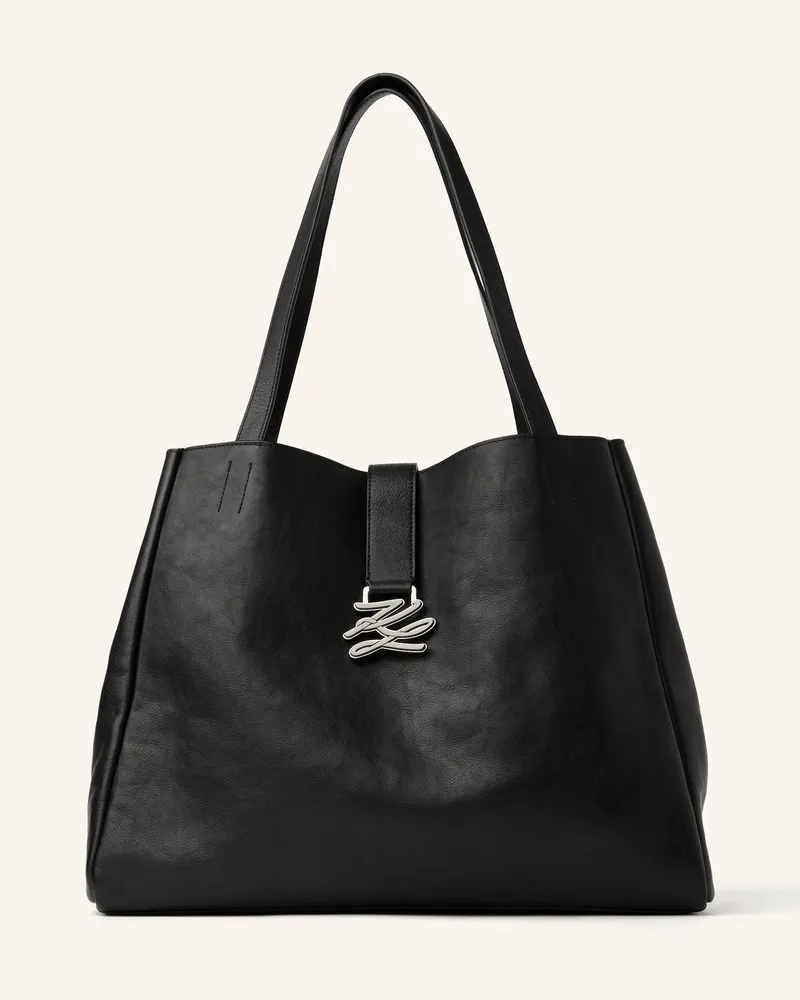 Karl Lagerfeld Handtasche schwarz Schwarz