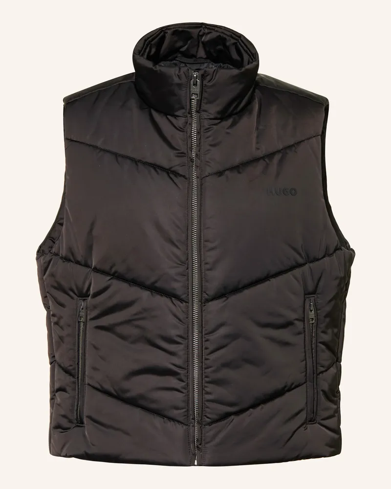 HUGO BOSS Steppweste Berolino schwarz Schwarz