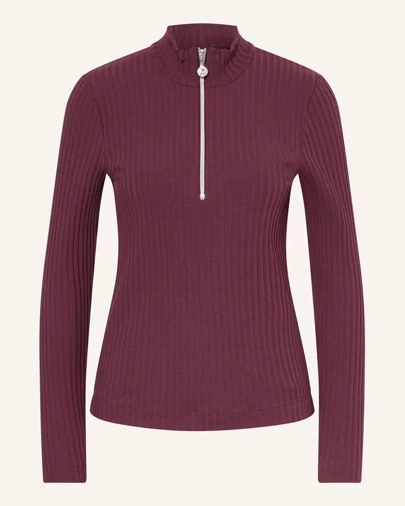 ZAíDA Longsleeve Dunkelrot