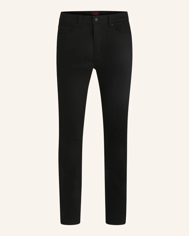 HUGO BOSS Jeans HUGO 708 Slim Fit Schwarz