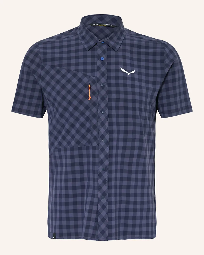 Salewa Outdoor-Hemd PUEZ DRY Dunkelblau