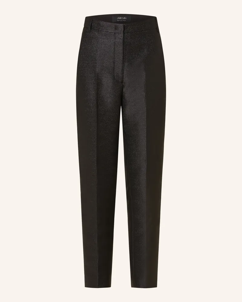 Marc Cain Hose Franca Mit Glitzergarn schwarz 900