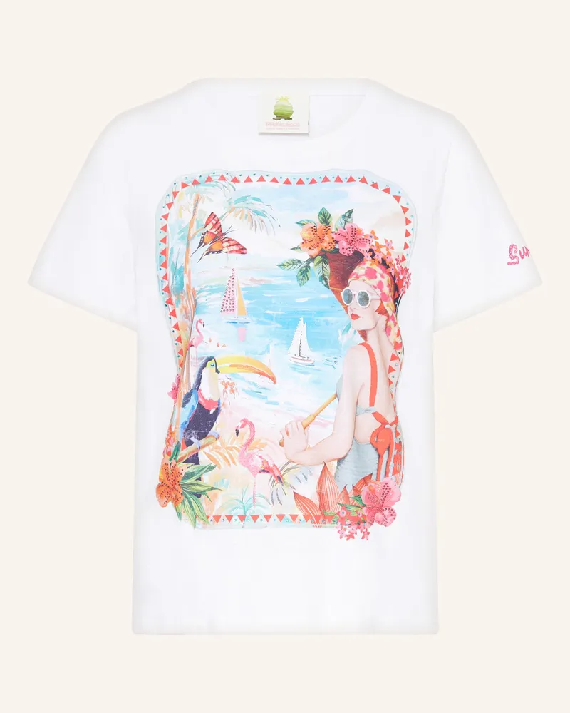 Princess goes Hollywood T-Shirt Mit Schmucksteinen weiss Weiss