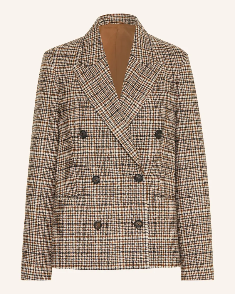 Brunello Cucinelli Blazer Mit Alpaka braun Braun
