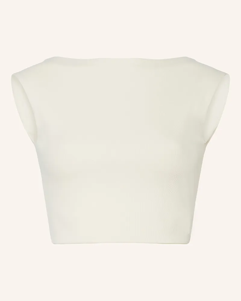 MYMARINI Cropped-Top Sea weiss Ecru