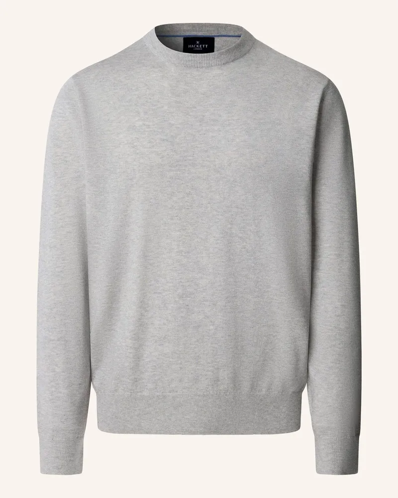 Hackett Pullover Cotton Cash Crew grau Grau