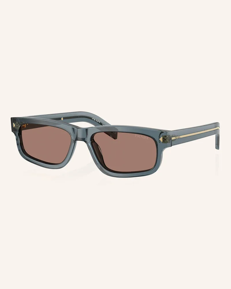 Prada Sonnenbrille Pr b11s blau 17t05d