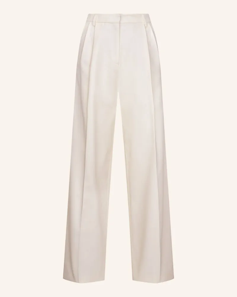 Seidensticker Stoffhose weiss Weiss