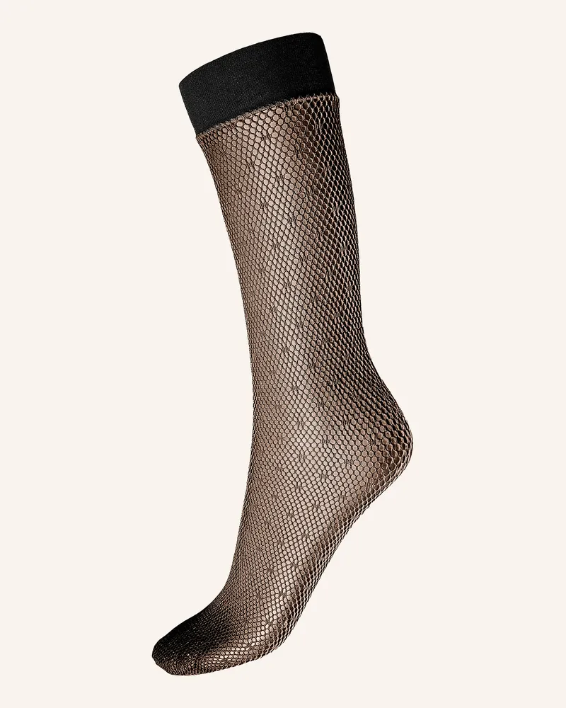 Wolford Feinstrumpf-Söckchen DOTTED NET 7005
