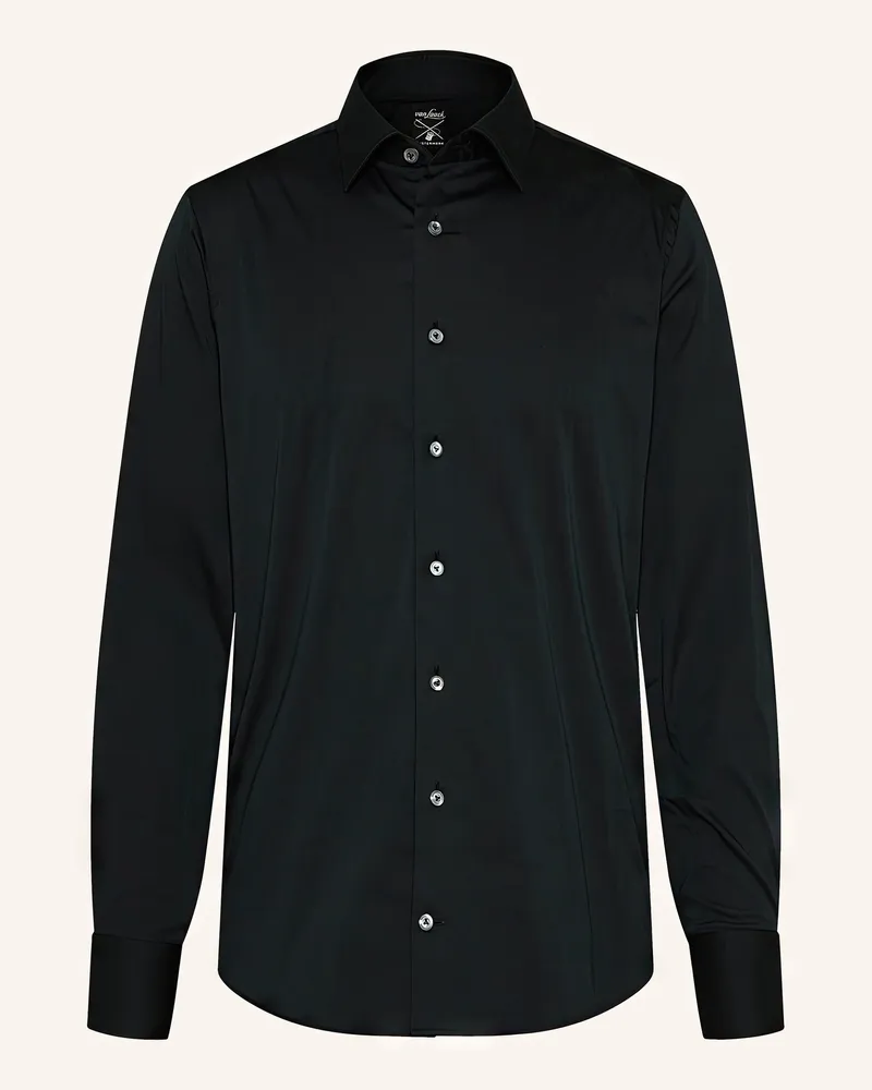 van Laack Hemd Tailor Fit schwarz Schwarz