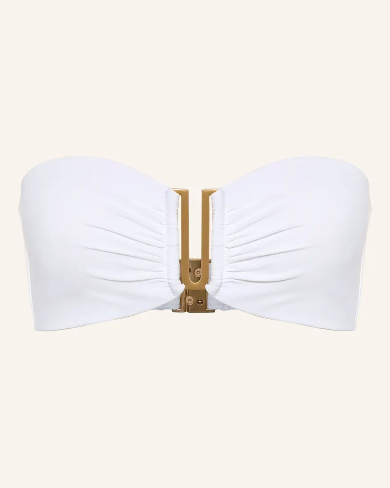 JETS Australia Bandeau-Bikini-Top Jetset weiss Weiss