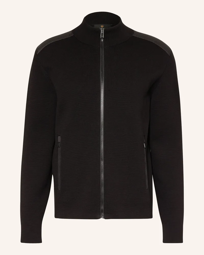 Belstaff Strickjacke Vertex schwarz Schwarz