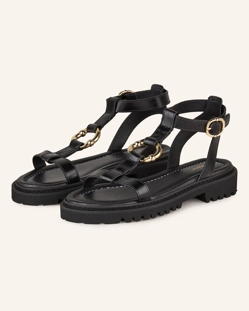 Claudie Pierlot Sandalen Schwarz