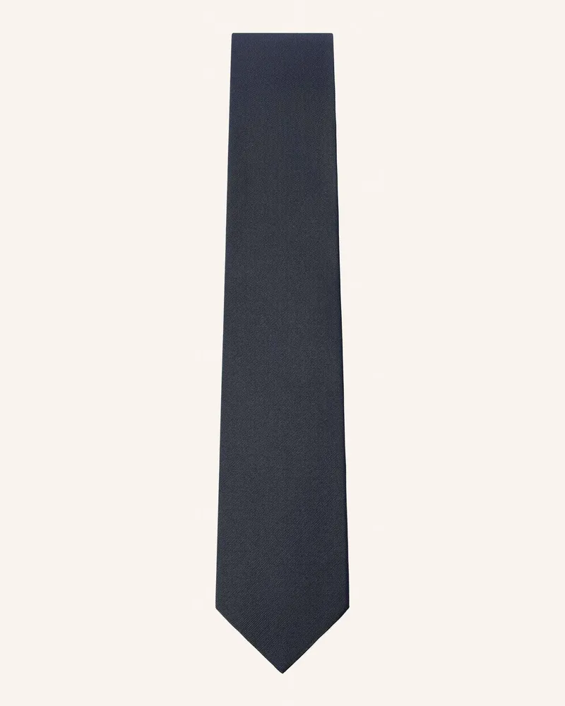 Hackett Krawatte SOLID  CLASS  TIE Dunkelblau