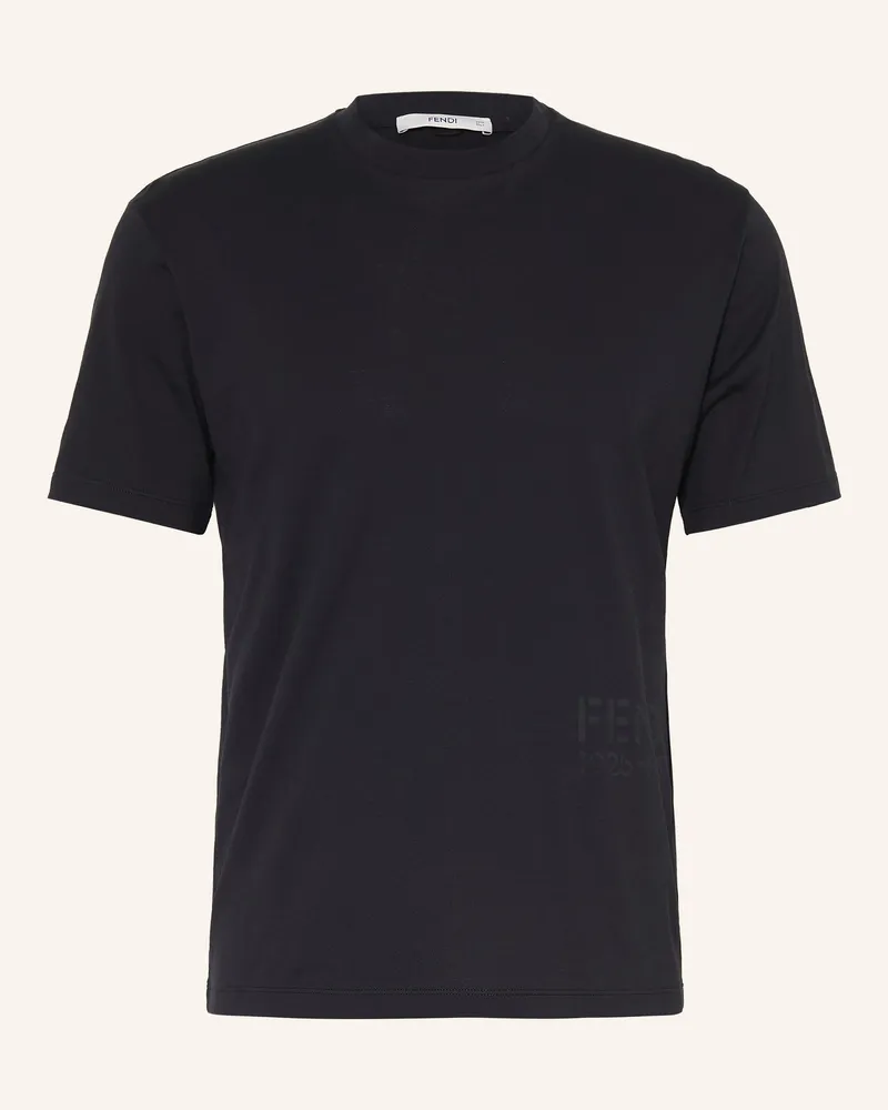 Fendi T-Shirt schwarz Schwarz