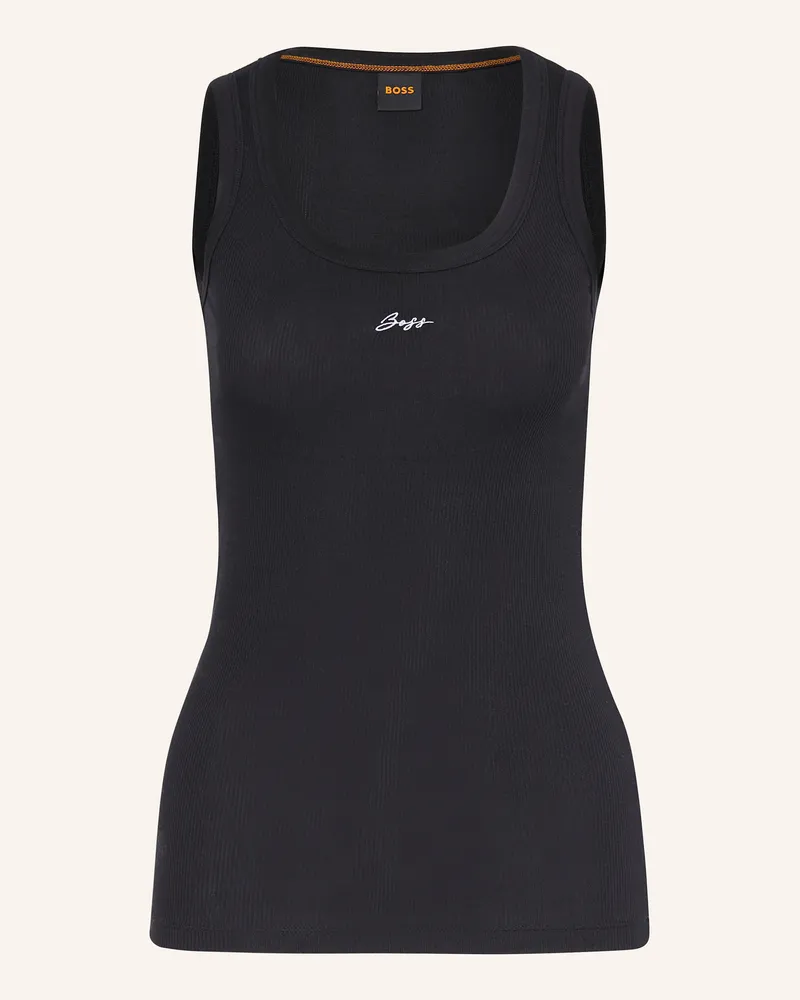 HUGO BOSS Top EMATITE Schwarz