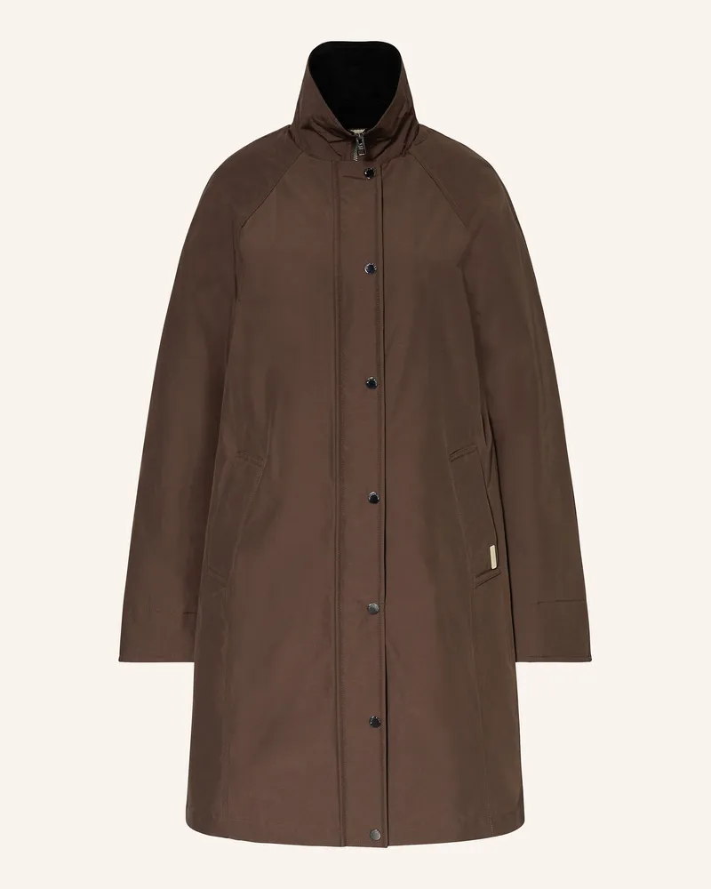 Woolrich Mantel Dunkelbraun