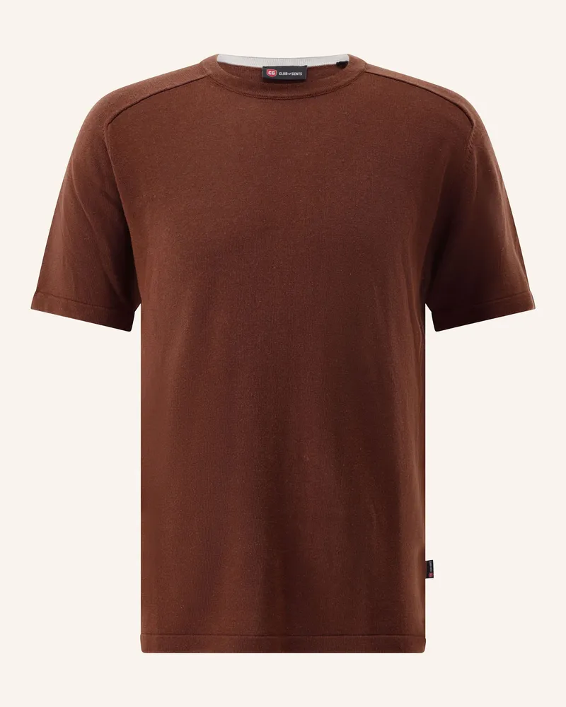 CG T-Shirt CG Braden Slim Fit Hellbraun