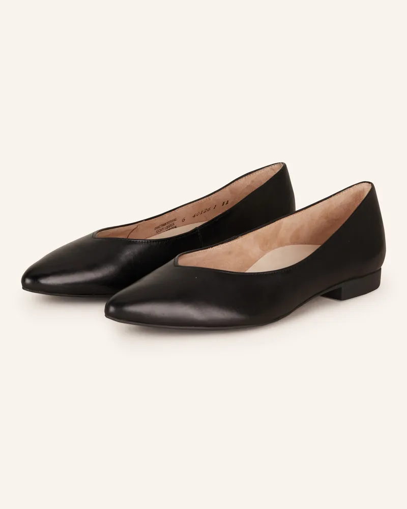 paul green Ballerinas schwarz Schwarz