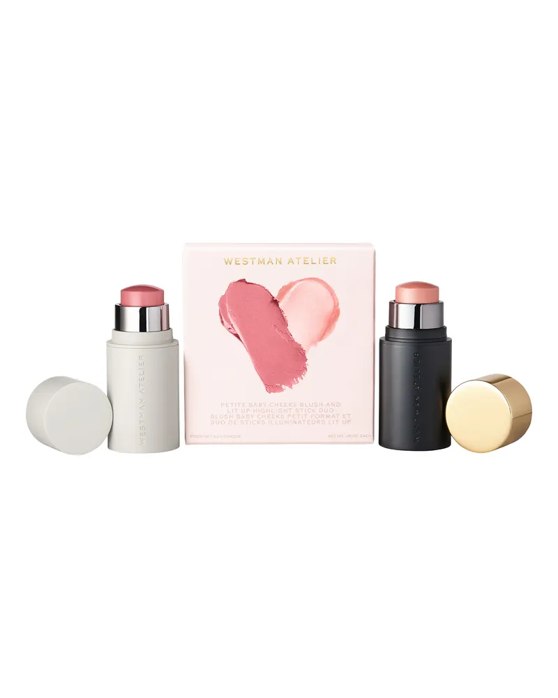 WESTMAN ATELIER Petite Baby Cheeks & Lit Up Stick Duo Make-up Set 