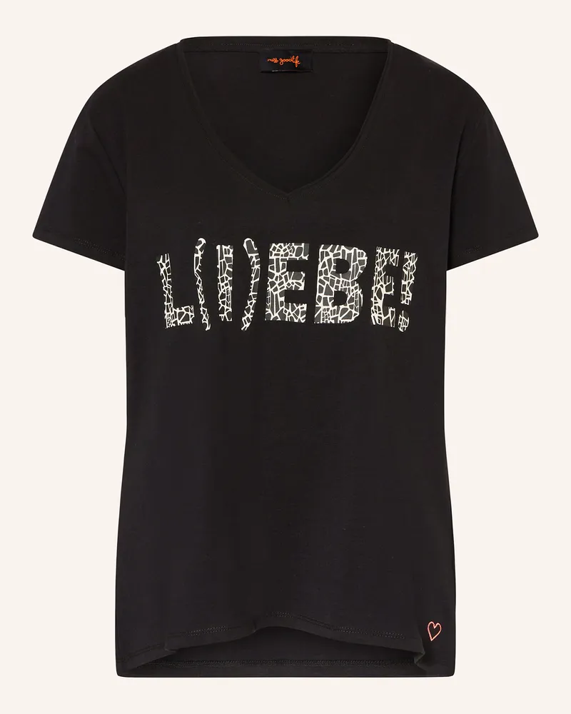 Miss Goodlife T-Shirt Schwarz