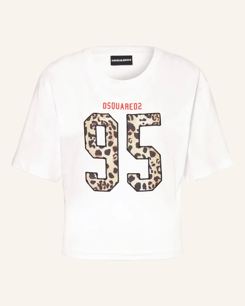 Dsquared2 T-Shirt weiss Weiss