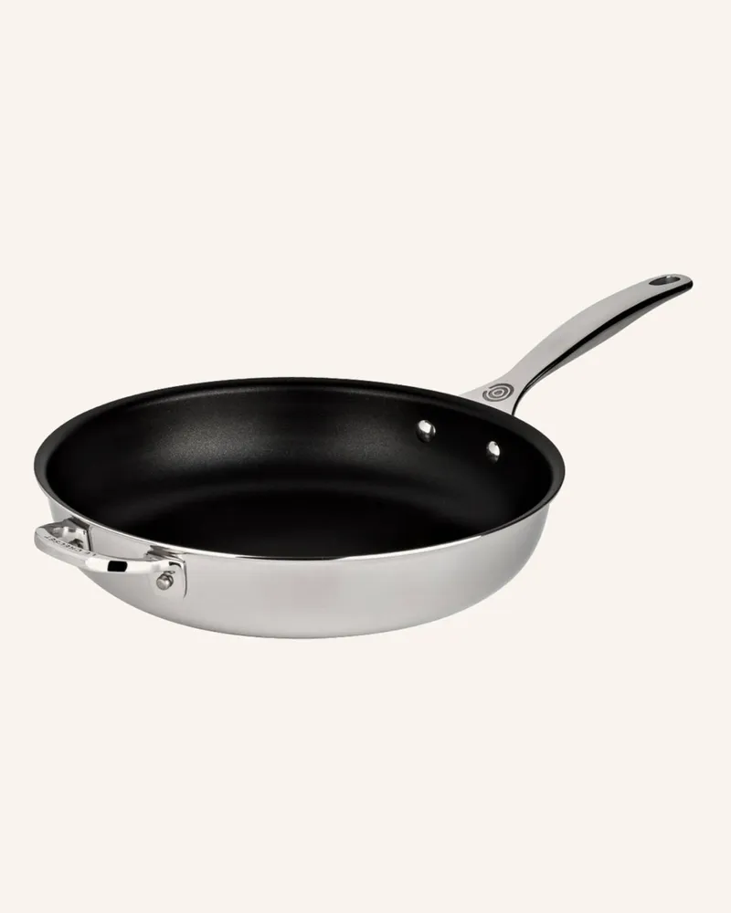 Le Creuset Pfanne 3- PLY PLUS Silber