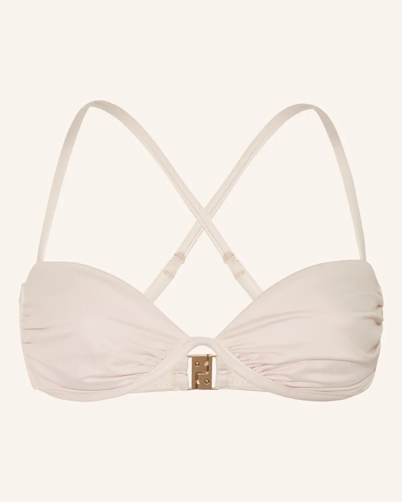 Seafolly Australia Bügel-Bikini-Top Soleil grau Creme