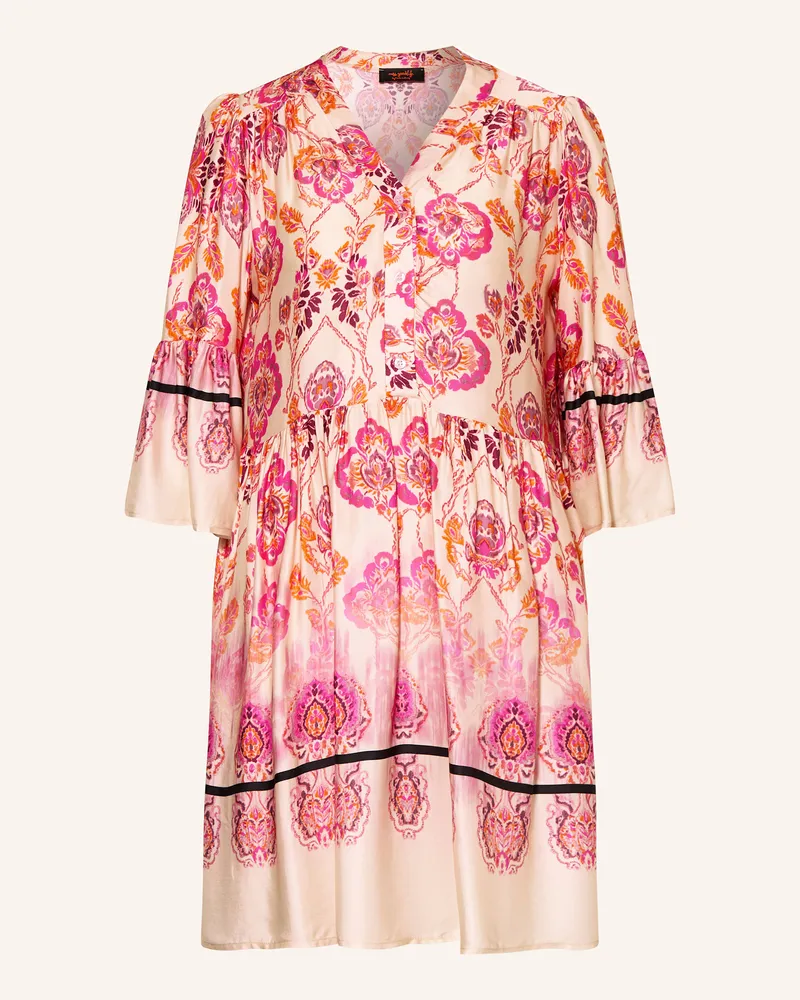 Miss Goodlife Kleid beige Fuchsia