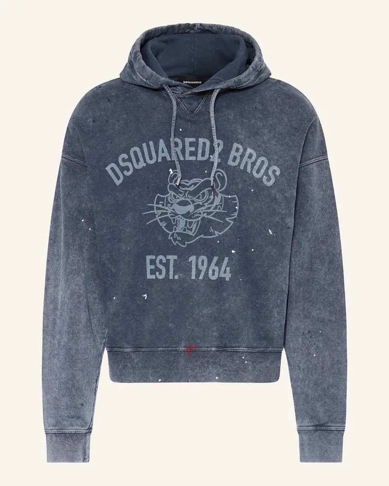 Dsquared2 Hoodie Blau