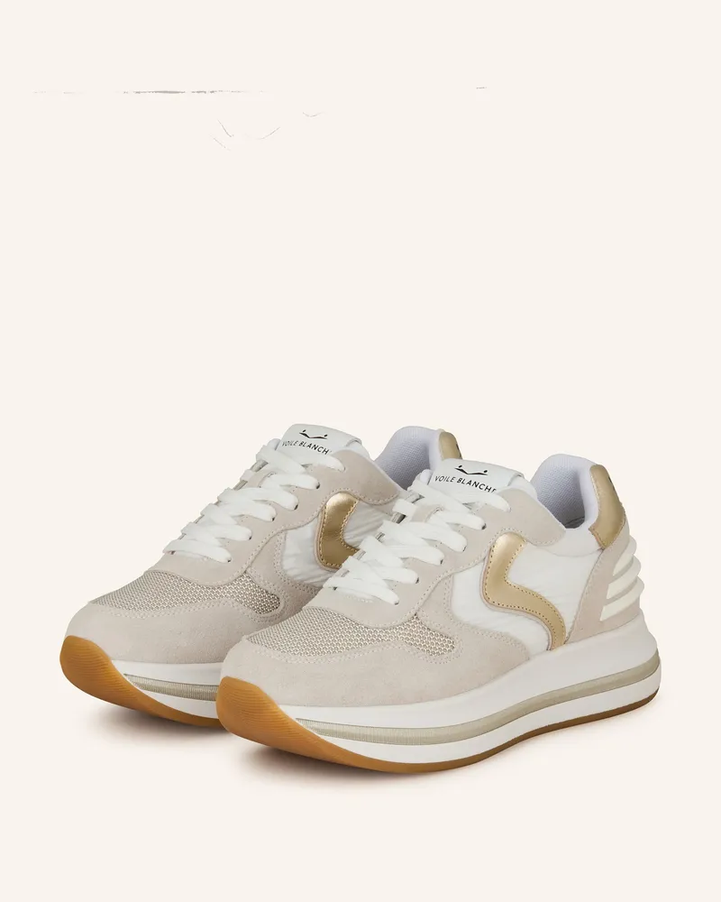 Voile Blanche Sneaker MERRY POWER mit Glitzergarn Hellgrau