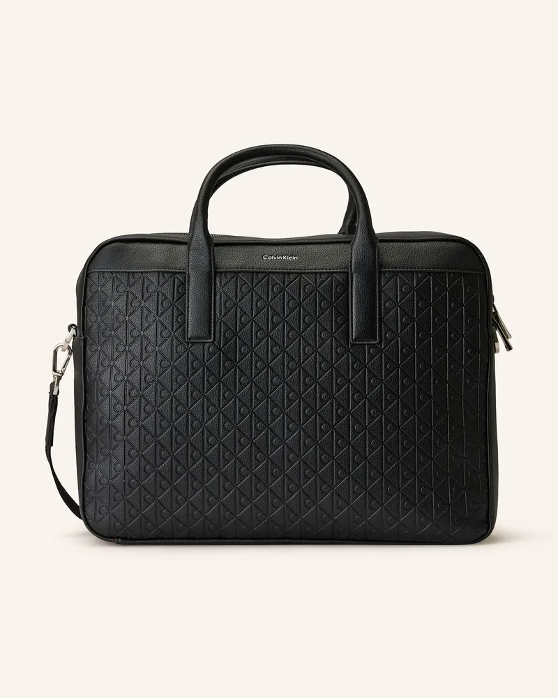 Calvin Klein Laptop-Tasche schwarz Schwarz