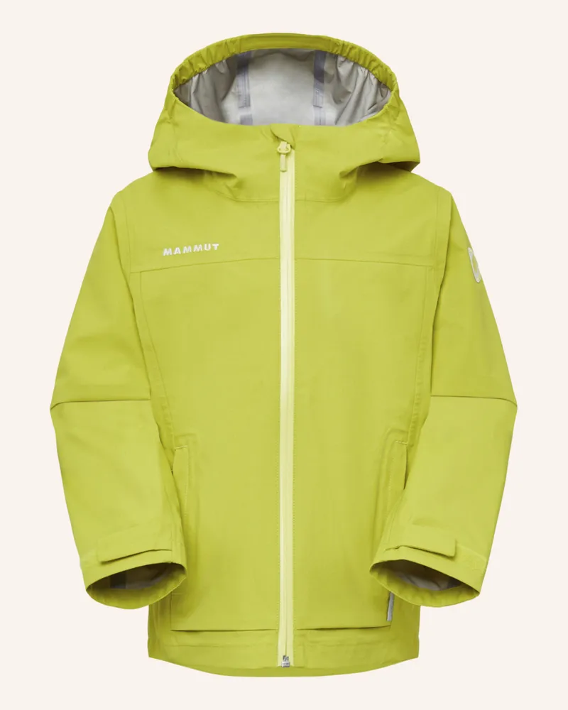 Mammut Taiss Hs Hooded Jacket Kids gelb Gelb