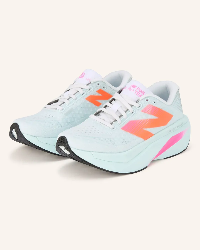 New Balance Laufschuhe Fuelcell Supercomp Trainer v3 lila Hellblau