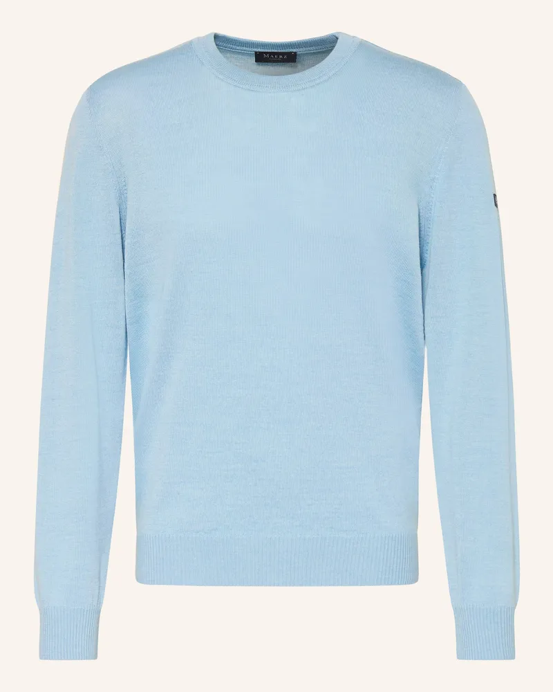 Maerz Pullover blau Hellblau