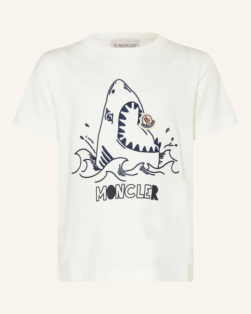 Moncler T-Shirt weiss Weiss