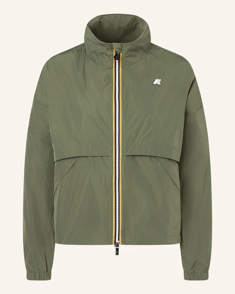 K-Way Funktionsjacke Aubette Memory Touch gruen Grün